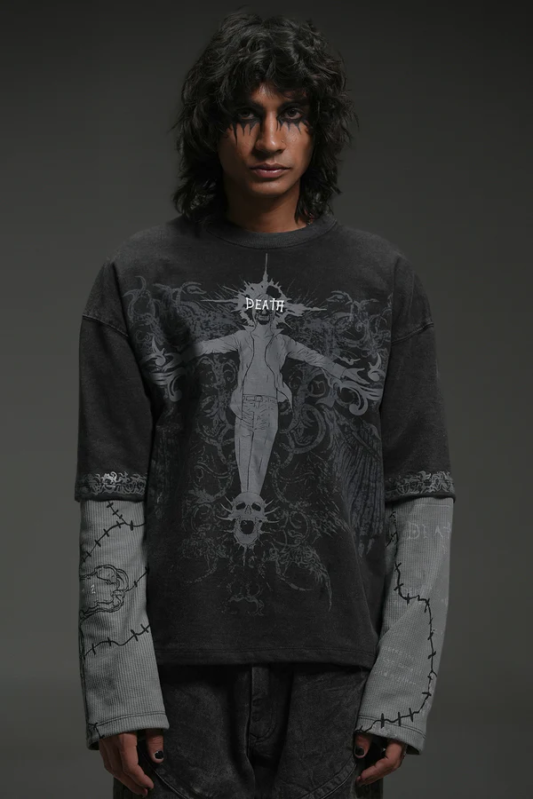 God Complex - Doc Sleeves Washed Tshirt (Preorder)