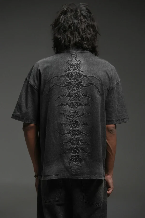 Centebrae - Cut N Stitched Washed Tshirt (Preorder)