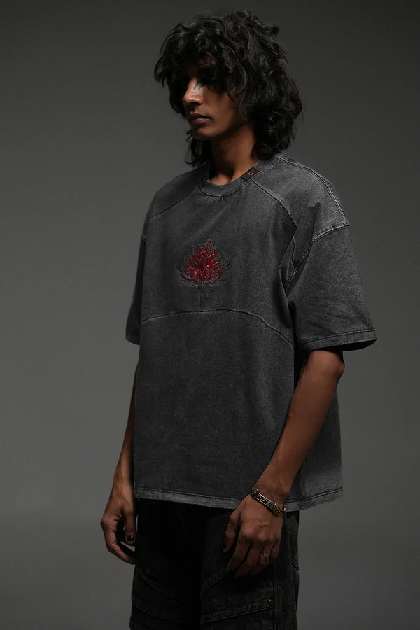 Centebrae - Cut N Stitched Washed Tshirt (Preorder)